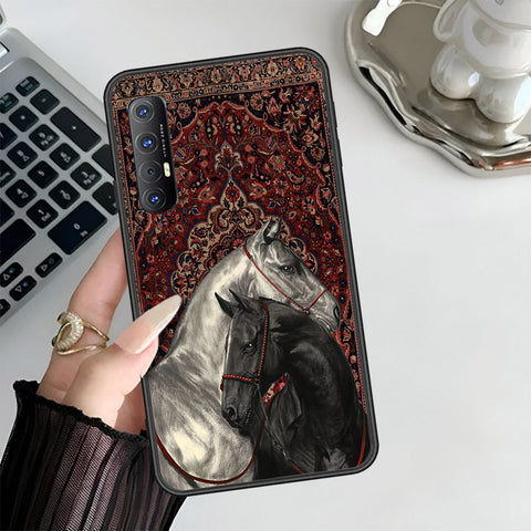 Oppo Reno 3 Pro Cover - Onation Persian Rugs Series 3 - HQ Ultra Shine Premium Infinity Glass Soft Silicon Borders Case