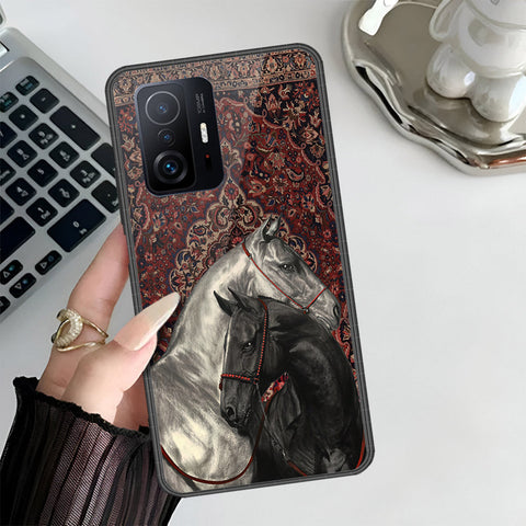 Xiaomi 11T Cover - Onation Persian Rugs Series 3 - HQ Ultra Shine Premium Infinity Glass Soft Silicon Borders Case