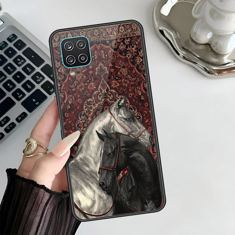 Samsung Galaxy A12 Nacho Cover - Onation Persian Rugs Series 3 - HQ Ultra Shine Premium Infinity Glass Soft Silicon Borders Case