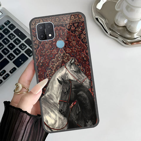 Oppo A15s Cover - Onation Persian Rugs Series 3 - HQ Ultra Shine Premium Infinity Glass Soft Silicon Borders Case