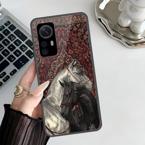 Xiaomi 12x Cover - Onation Persian Rugs Series 3 - HQ Ultra Shine Premium Infinity Glass Soft Silicon Borders Case