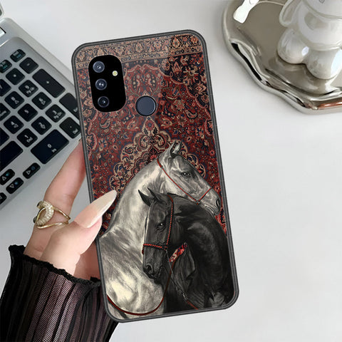 OnePlus Nord N100 Cover - Onation Persian Rugs Series 3 - HQ Ultra Shine Premium Infinity Glass Soft Silicon Borders Case