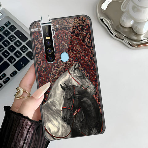 Tecno Camon 15 Pro Cover - Onation Persian Rugs Series 3 - HQ Ultra Shine Premium Infinity Glass Soft Silicon Borders Case
