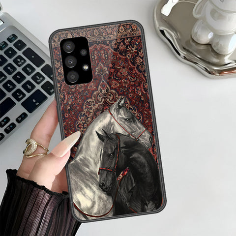 Samsung Galaxy A53 5G Cover - Onation Persian Rugs Series 3 - HQ Ultra Shine Premium Infinity Glass Soft Silicon Borders Case