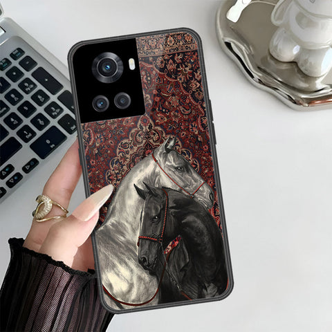 OnePlus 10R Cover - Onation Persian Rugs Series 3 - HQ Ultra Shine Premium Infinity Glass Soft Silicon Borders Case