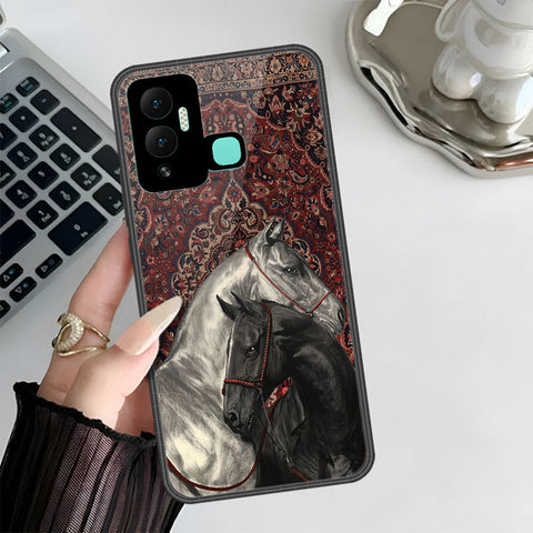 Infinix Hot 12i Cover - Onation Persian Rugs Series 3 - HQ Ultra Shine Premium Infinity Glass Soft Silicon Borders Case