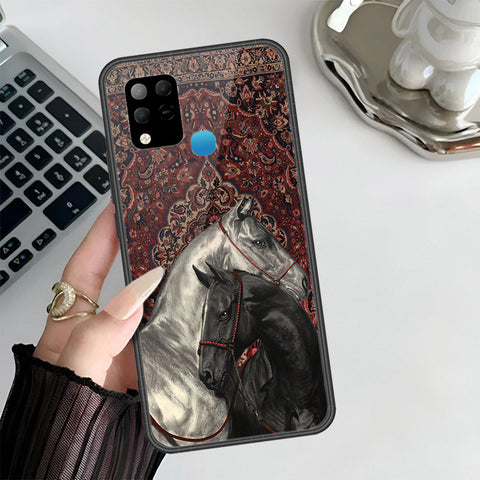 Infinix Hot 10s Cover - Onation Persian Rugs Series 3 - HQ Ultra Shine Premium Infinity Glass Soft Silicon Borders Case