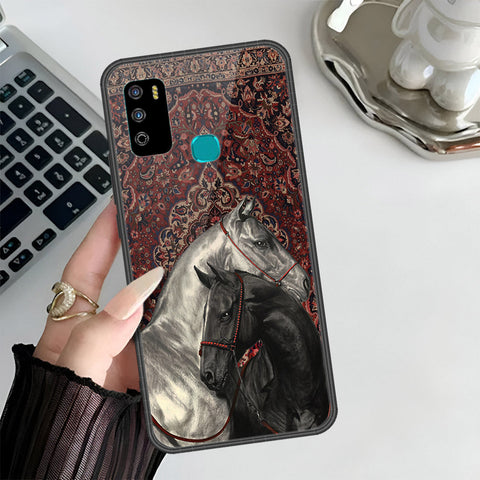Infinix Hot 9 Play Cover - Onation Persian Rugs Series 3 - HQ Ultra Shine Premium Infinity Glass Soft Silicon Borders Case