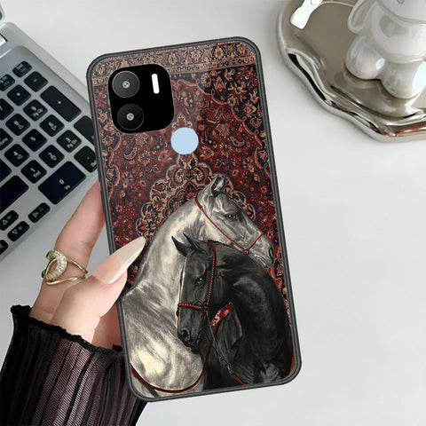 Xiaomi Redmi A2 Plus Cover - Onation Persian Rugs Series 3 - HQ Ultra Shine Premium Infinity Glass Soft Silicon Borders Case