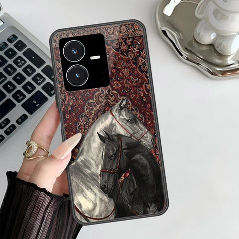Vivo Y22s Cover - Onation Persian Rugs Series 3 - HQ Ultra Shine Premium Infinity Glass Soft Silicon Borders Case