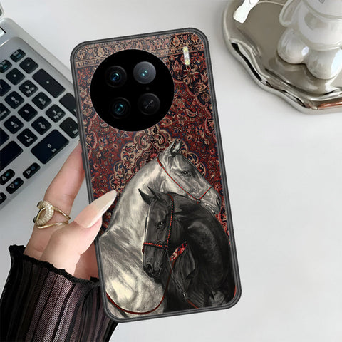 Vivo X90 Pro Cover - Onation Persian Rugs Series 3 - HQ Ultra Shine Premium Infinity Glass Soft Silicon Borders Case
