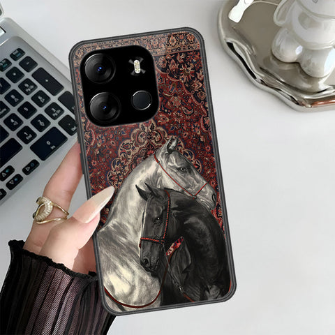 Tecno Pop 7 Cover - Onation Persian Rugs Series 3 - HQ Ultra Shine Premium Infinity Glass Soft Silicon Borders Case