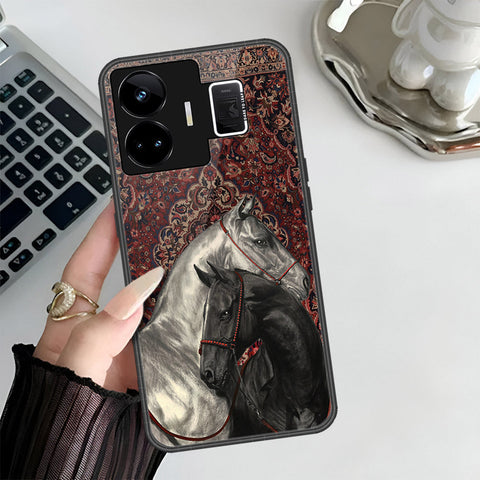 Realme GT Neo 5 Cover - Onation Persian Rugs Series 3 - HQ Ultra Shine Premium Infinity Glass Soft Silicon Borders Case