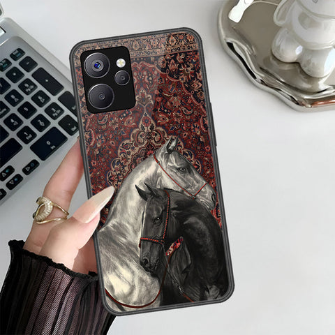 Realme 9i 5G Cover - Onation Persian Rugs Series 3 - HQ Ultra Shine Premium Infinity Glass Soft Silicon Borders Case