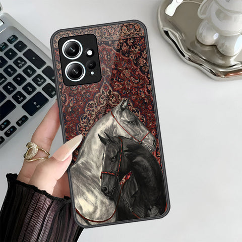 Xiaomi Redmi Note 12 4G Cover - Onation Persian Rugs Series 3 - HQ Ultra Shine Premium Infinity Glass Soft Silicon Borders Case