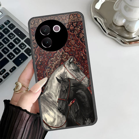 Vivo V30e Cover - Onation Persian Rugs Series 3 - HQ Ultra Shine Premium Infinity Glass Soft Silicon Borders Case
