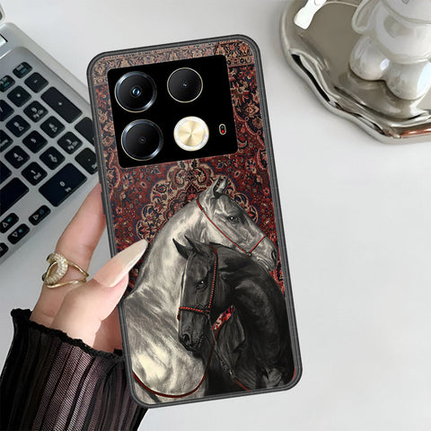 Infinix Note 40 Cover - Onation Persian Rugs Series 3 - HQ Ultra Shine Premium Infinity Glass Soft Silicon Borders Case (Fast Delivery)(AH)