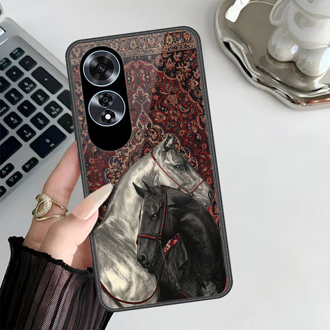 Oppo A60 Cover - Onation Persian Rugs Series 3 - HQ Ultra Shine Premium Infinity Glass Soft Silicon Borders Case
