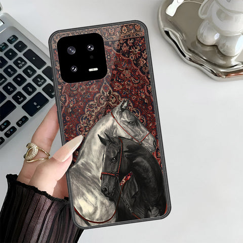 Xiaomi 13 Cover - Onation Persian Rugs Series 3 - HQ Ultra Shine Premium Infinity Glass Soft Silicon Borders Case