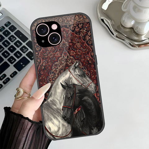 iPhone 15 Cover - Onation Persian Rugs Series 3 - HQ Ultra Shine Premium Infinity Glass Soft Silicon Borders Case