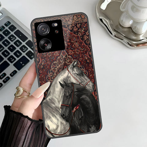 Xiaomi 13T Pro Cover - Onation Persian Rugs Series 3 - HQ Ultra Shine Premium Infinity Glass Soft Silicon Borders Case