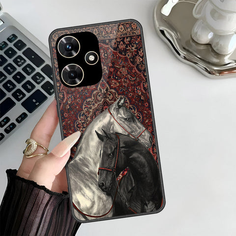 Infinix Hot 30i Cover - Onation Persian Rugs Series 3 - HQ Ultra Shine Premium Infinity Glass Soft Silicon Borders Case