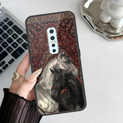Vivo V17 Pro Cover - Onaton Persian Rugs Series 3 - HQ Ultra Shine Premium Infinity Glass Soft Silicon Borders Case