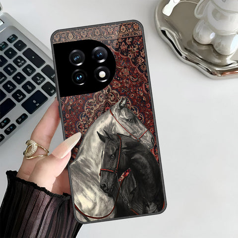 OnePlus Ace 2 Pro Cover - Onation Persian Rugs Series 3 - HQ Ultra Shine Premium Infinity Glass Soft Silicon Borders Case