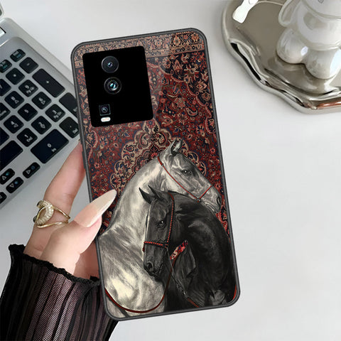Vivo iQOO Neo 7 Cover - Onation Persian Rugs Series 3 - HQ Ultra Shine Premium Infinity Glass Soft Silicon Borders Case