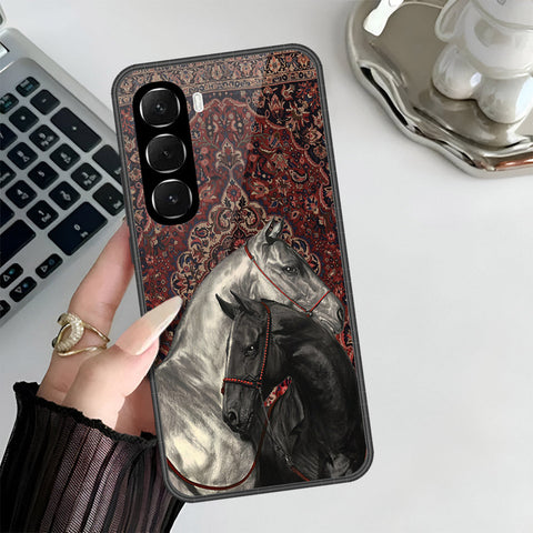 Infinix Hot 60 Cover - Onation Persian Rugs Series 3 - HQ Ultra Shine Premium Infinity Glass Soft Silicon Borders Case