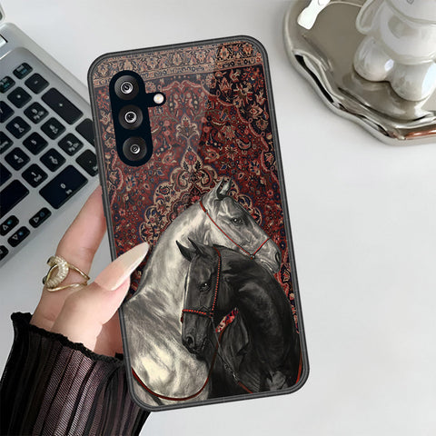 Samsung Galaxy A56 Cover - Onation Persian Rugs Series 3 - HQ Ultra Shine Premium Infinity Glass Soft Silicon Borders Case