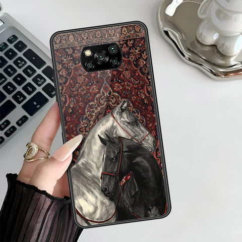 Xiaomi Poco X3 Pro Cover - Onaton Persian Rugs Series 3 - HQ Ultra Shine Premium Infinity Glass Soft Silicon Borders Case