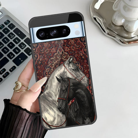 Google Pixel 8 Pro Cover - ONation Persian Rugs Series 3 - HQ Ultra Shine Premium Infinity Glass Soft Silicon Borders Case