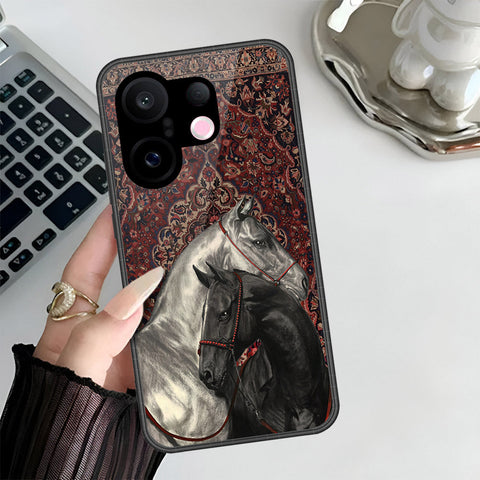 Vivo X200 FE Cover - Onation Persian Rugs Series 3 - HQ Ultra Shine Premium Infinity Glass Soft Silicon Borders Case