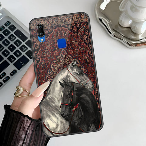 Vivo Y90 Cover - Onation Persian Rugs Series 3 - HQ Ultra Shine Premium Infinity Glass Soft Silicon Borders Case