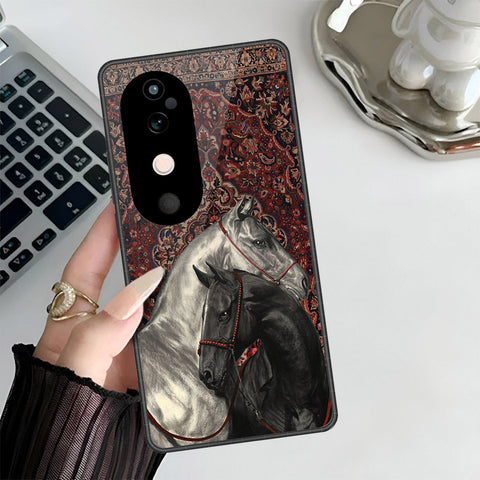 Vivo S19 Cover - Onation Persian Rugs Series 3 - HQ Ultra Shine Premium Infinity Glass Soft Silicon Borders Case