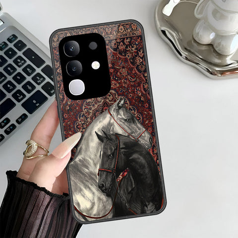 Vivo Y29 4G Cover - Onation Persian Rugs Series 3 - HQ Ultra Shine Premium Infinity Glass Soft Silicon Borders Case