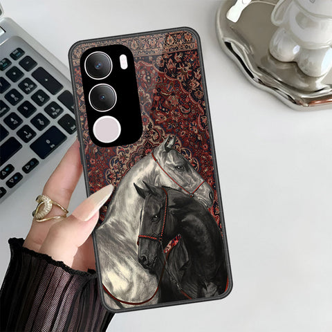 Vivo Y29 5G Cover - Onation Persian Rugs Series 3 - HQ Ultra Shine Premium Infinity Glass Soft Silicon Borders Case