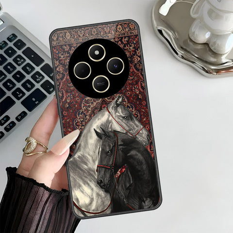 Xiaomi Redmi A3 Pro Cover - ONation Persian Rugs Series 3 - HQ Ultra Shine Premium Infinity Glass Soft Silicon Borders Case