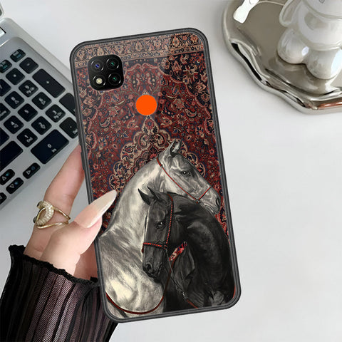 Xiaomi Poco C3 Cover - Onation Persian Rugs Series 3 - HQ Ultra Shine Premium Infinity Glass Soft Silicon Borders Case