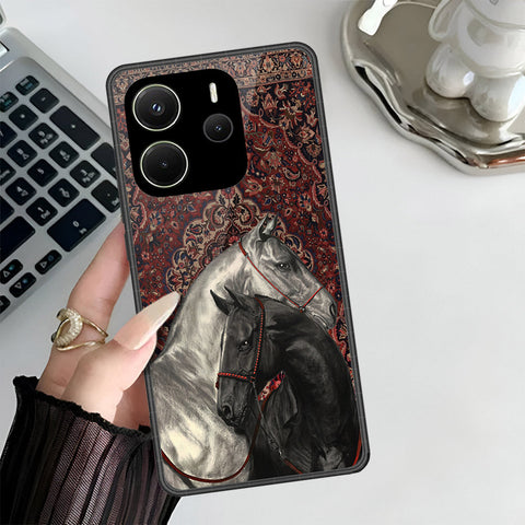 Xiaomi Redmi Note 14 4G Cover - Onation Persian Rugs Series 3 - HQ Ultra Shine Premium Infinity Glass Soft Silicon Borders Case