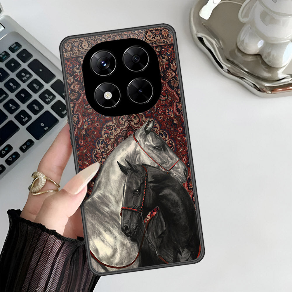 Xiaomi Redmi Note 14 Pro 4G Cover - Onation Persian Rugs Series 3 - HQ Ultra Shine Premium Infinity Glass Soft Silicon Borders Case (Fast Delievery)
