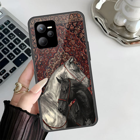 Realme Narzo 50A Prime Cover - Onation Persian Rugs Series 3 - HQ Ultra Shine Premium Infinity Glass Soft Silicon Borders Case