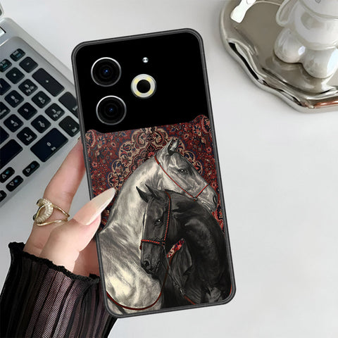 Tecno Pova 6 Cover - ONation Persian Rugs Series 3 - HQ Ultra Shine Premium Infinity Glass Soft Silicon Borders Case