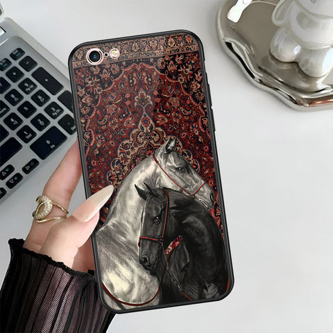 iPhone 6S / 6 Cover - Onation Persian Rugs Series 3 - HQ Ultra Shine Premium Infinity Glass Soft Silicon Borders Case
