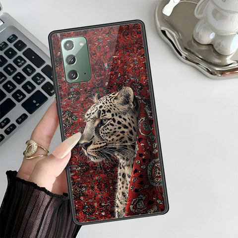 Samsung Galaxy Note 20 Cover - Onaton Persian Rugs Series 3 - HQ Ultra Shine Premium Infinity Glass Soft Silicon Borders Case