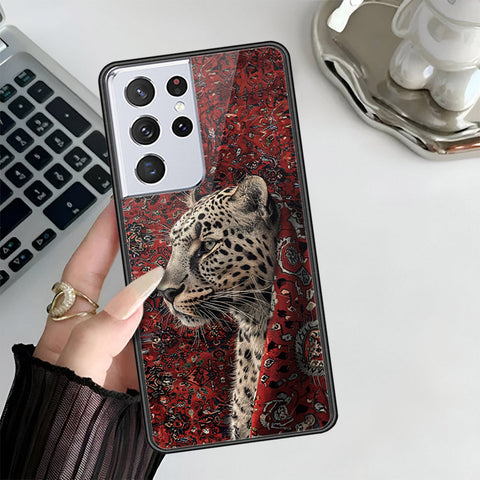 Samsung Galaxy S21 Ultra 5G Cover - Onaton Persian Rugs Series 3 - HQ Ultra Shine Premium Infinity Glass Soft Silicon Borders Case