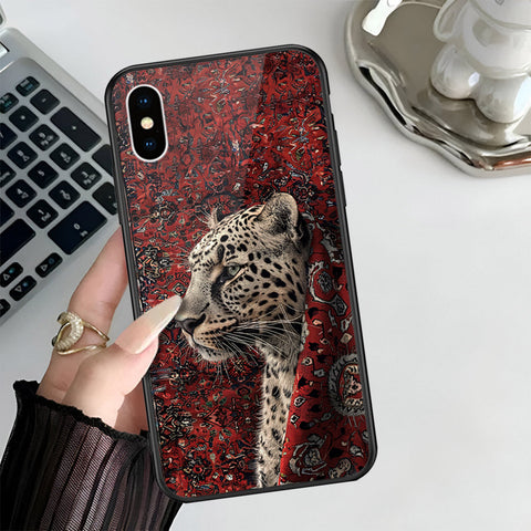 iPhone XS / X - Onation Persian Rugs Series 3 - HQ Ultra Shine Premium Infinity Glass Soft Silicon Borders Case