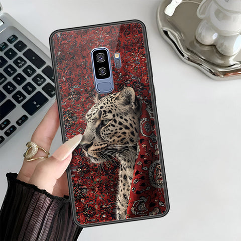 Samsung Galaxy S9 Plus Cover - Onaton Persian Rugs Series 3 - HQ Ultra Shine Premium Infinity Glass Soft Silicon Borders Case