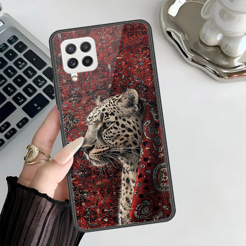 Samsung Galaxy A22 Cover - Onation Persian Rugs Series 3 - HQ Ultra Shine Premium Infinity Glass Soft Silicon Borders Case